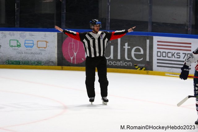 Photo hockey match Rouen - Angers  le 29/03/2023