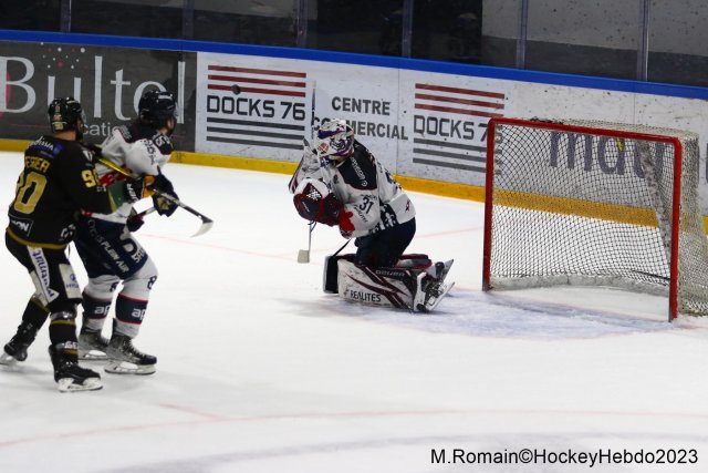 Photo hockey match Rouen - Angers  le 29/03/2023