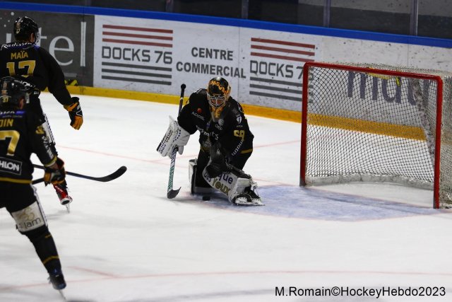 Photo hockey match Rouen - Angers  le 29/03/2023