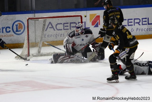 Photo hockey match Rouen - Angers  le 29/03/2023