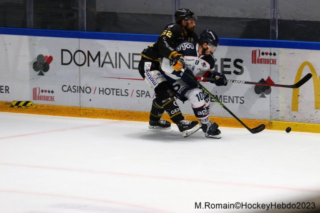 Photo hockey match Rouen - Angers  le 29/03/2023