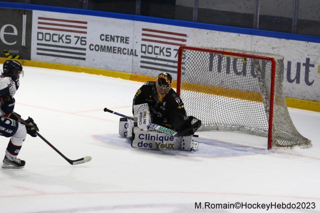 Photo hockey match Rouen - Angers  le 29/03/2023