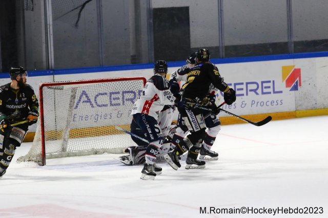 Photo hockey match Rouen - Angers  le 29/03/2023