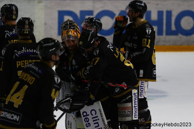 Photo hockey match Rouen - Angers  le 29/03/2023