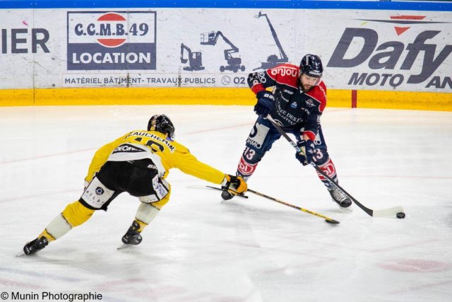 Photo hockey match Angers  - Rouen le 31/03/2023