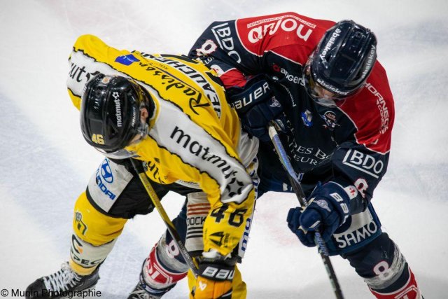 Photo hockey match Angers  - Rouen le 31/03/2023