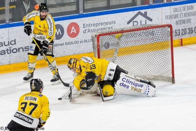 Photo hockey match Angers  - Rouen le 31/03/2023