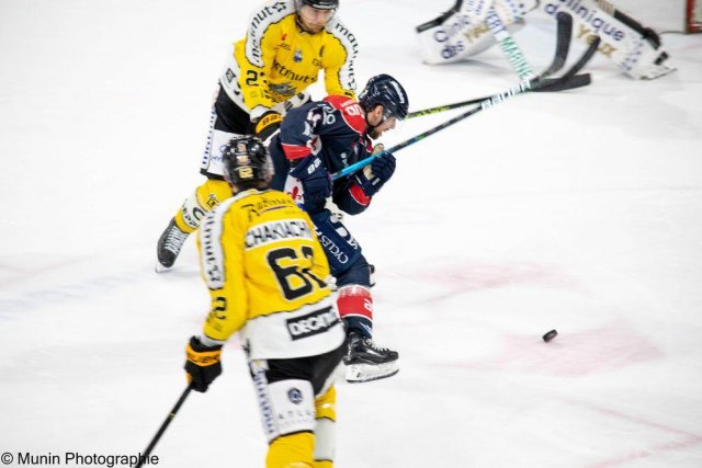 Photo hockey match Angers  - Rouen le 31/03/2023
