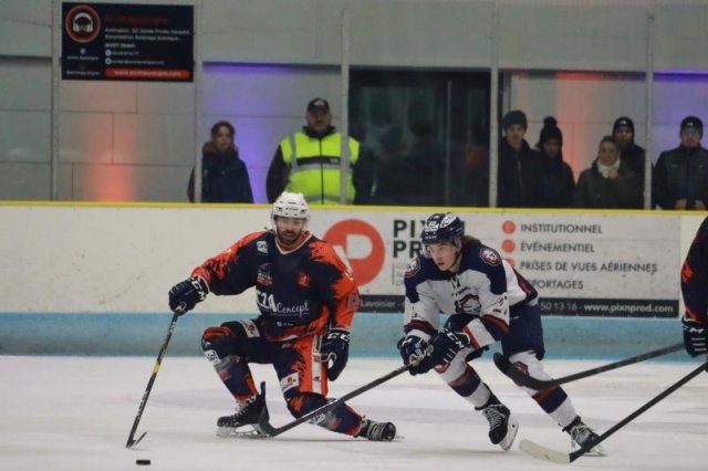 Photo hockey match Clermont-Ferrand - Wasquehal Lille le 25/03/2023