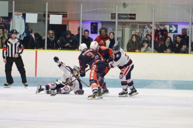 Photo hockey match Clermont-Ferrand - Wasquehal Lille le 25/03/2023