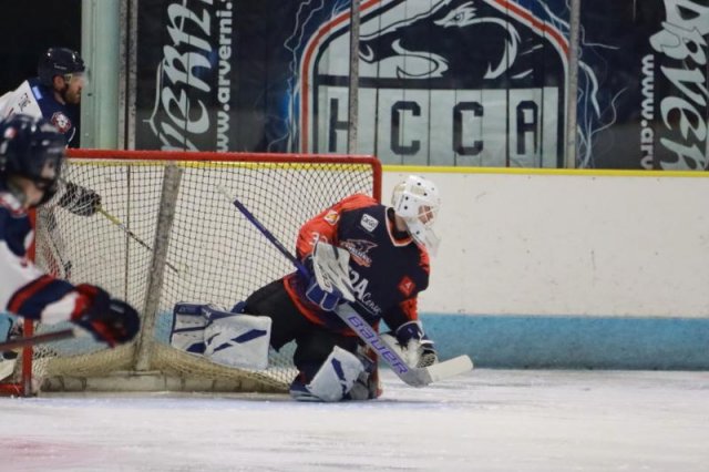 Photo hockey match Clermont-Ferrand - Wasquehal Lille le 25/03/2023