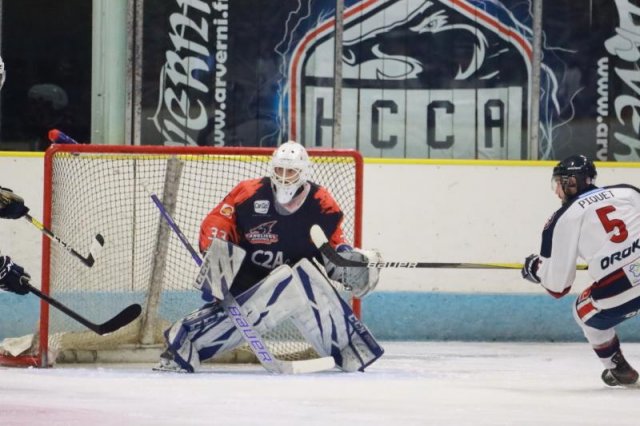 Photo hockey match Clermont-Ferrand - Wasquehal Lille le 25/03/2023