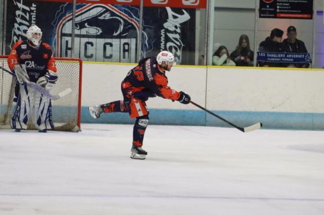 Photo hockey match Clermont-Ferrand - Wasquehal Lille le 25/03/2023