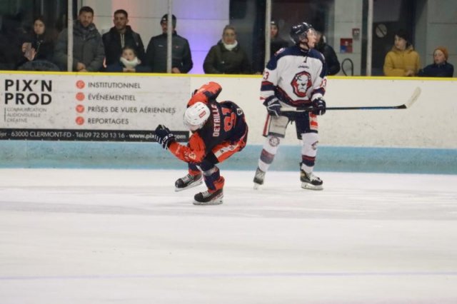 Photo hockey match Clermont-Ferrand - Wasquehal Lille le 25/03/2023