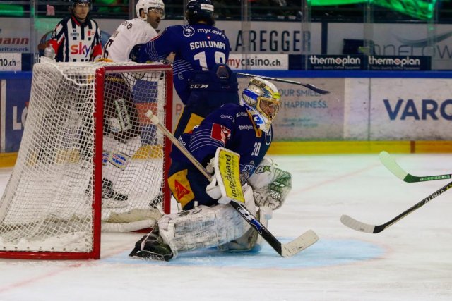 Photo hockey match Zug - Genève le 02/04/2023