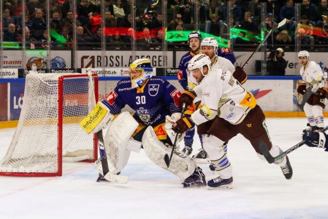 Photo hockey match Zug - Genève le 02/04/2023