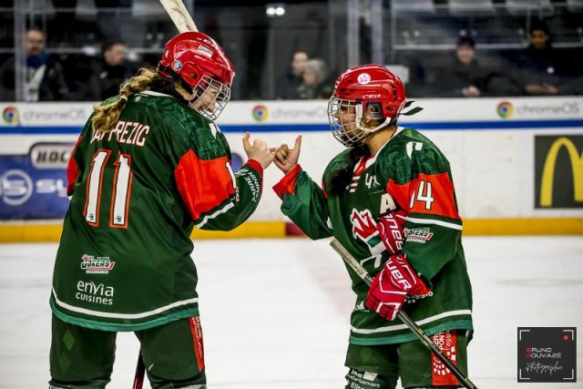 Photo hockey reportage Carré final Féminin élite : Tours et Cergy s’offrent une finale