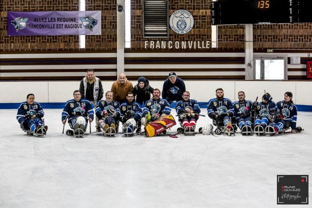 Photo hockey reportage Para Hockey