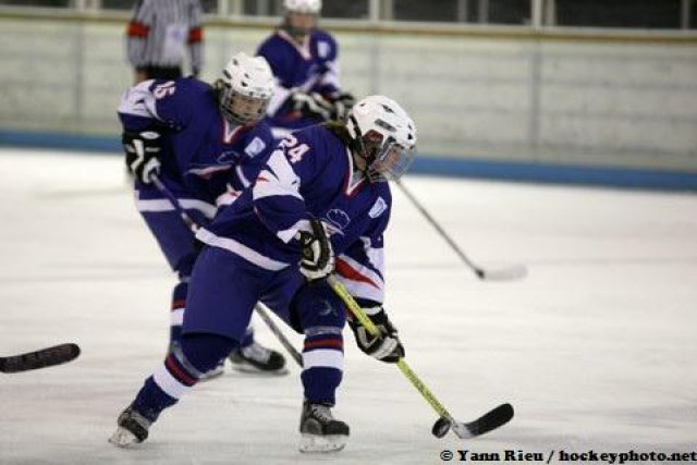 Photo hockey reportage EDF Féminine : France - Kazakhstan 