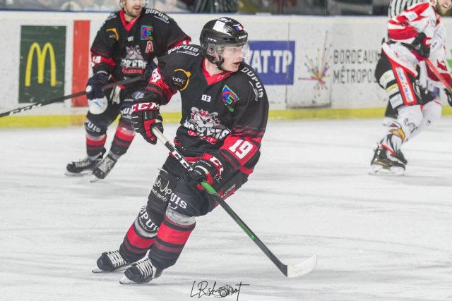 Photo hockey reportage D3 Playoffs : Reportage photo Bordeaux-Hogly
