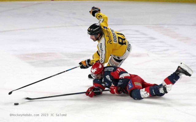 Photo hockey match Grenoble  - Rouen le 05/04/2023
