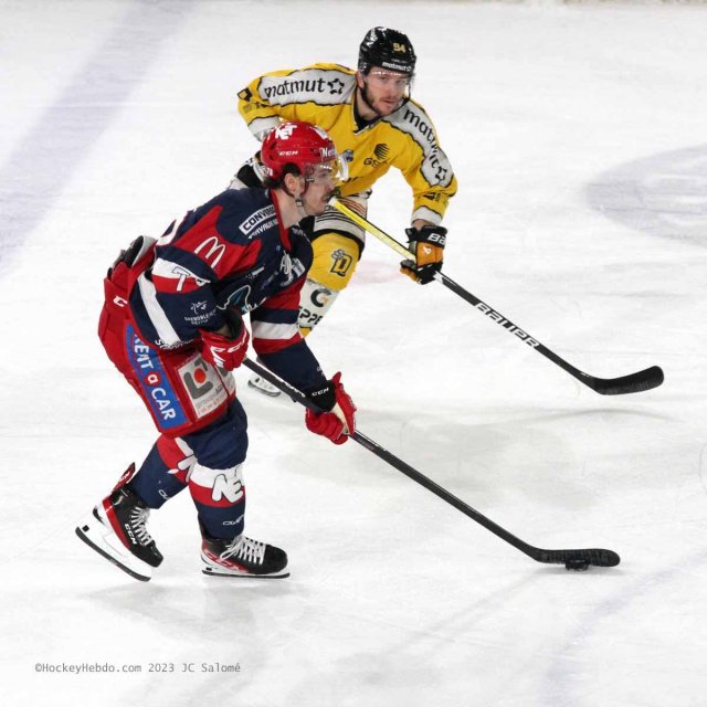 Photo hockey match Grenoble  - Rouen le 05/04/2023