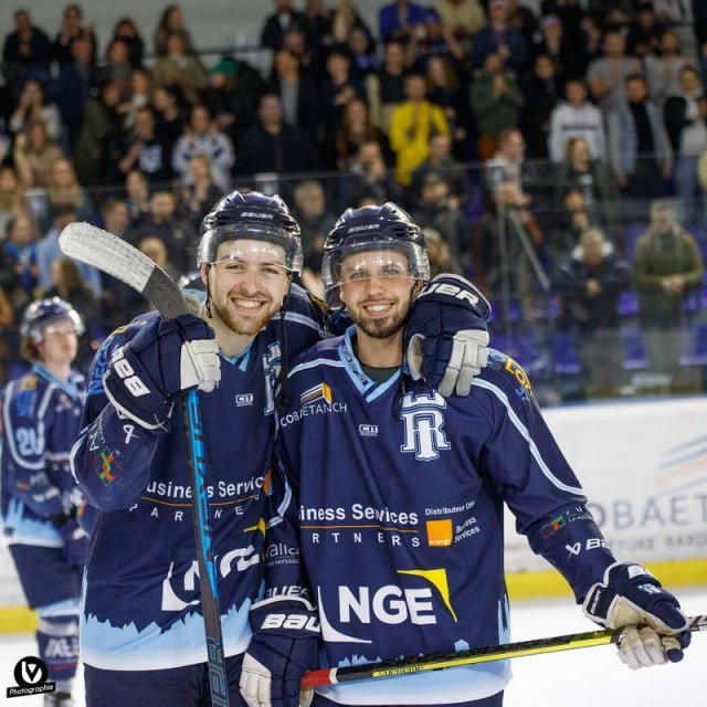 Photo hockey match Tours  - Caen  le 06/04/2023