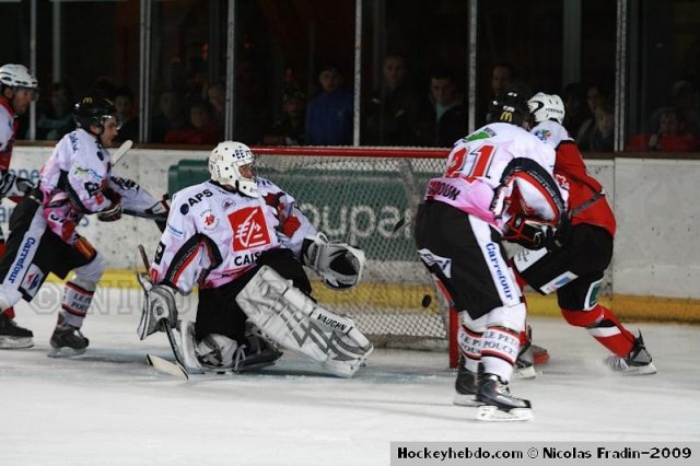 Photo hockey match Briançon  - Amiens  le 26/09/2009