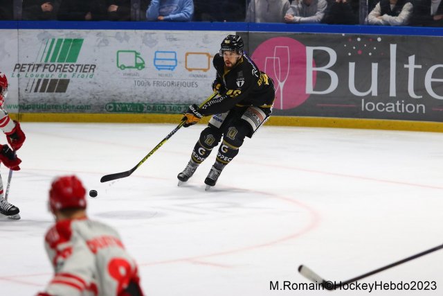 Photo hockey match Rouen - Grenoble  le 09/04/2023