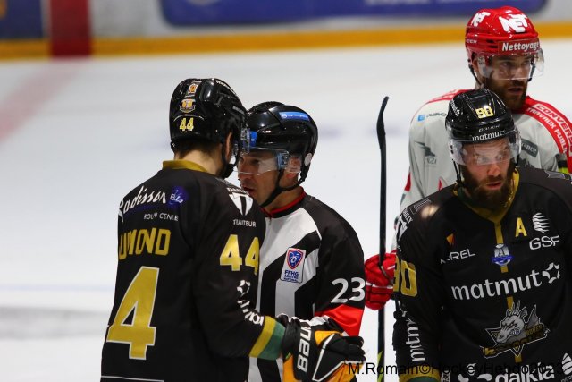 Photo hockey match Rouen - Grenoble  le 09/04/2023