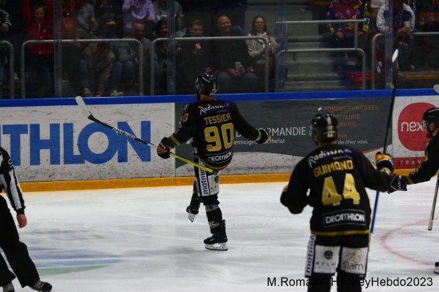 Photo hockey match Rouen - Grenoble  le 09/04/2023