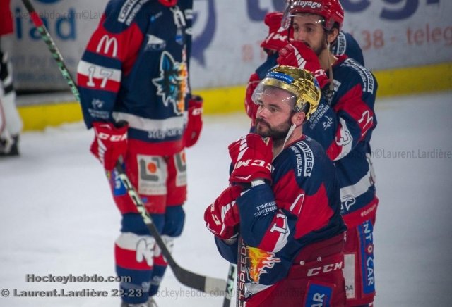 Photo hockey match Grenoble  - Rouen le 12/04/2023