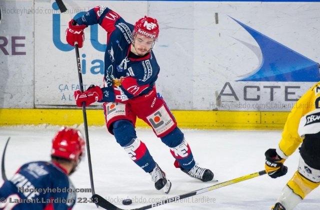 Photo hockey match Grenoble  - Rouen le 12/04/2023