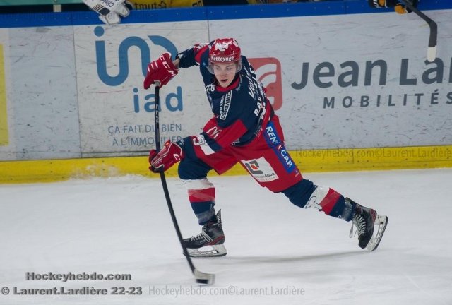 Photo hockey match Grenoble  - Rouen le 12/04/2023