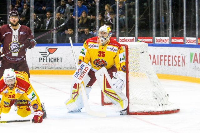 Photo hockey match Genève - Bienne le 15/04/2023