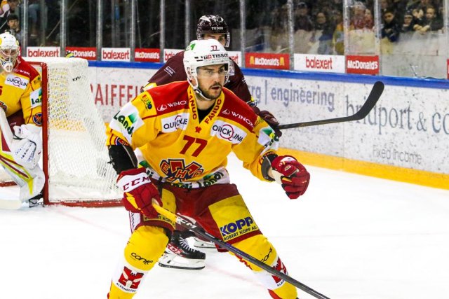 Photo hockey match Genève - Bienne le 15/04/2023