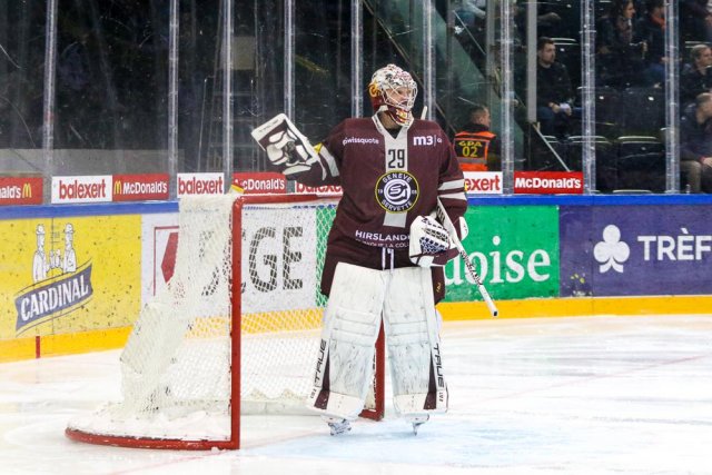 Photo hockey match Genève - Bienne le 15/04/2023