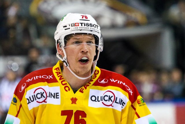Photo hockey match Genève - Bienne le 15/04/2023
