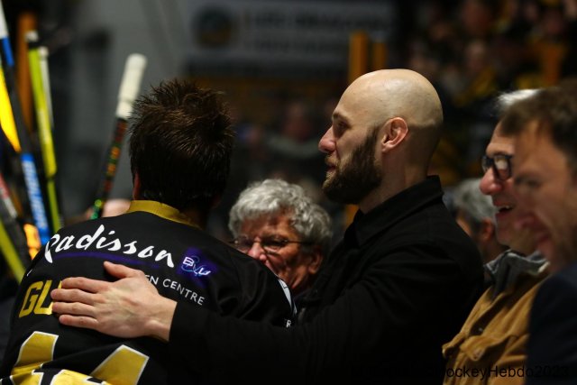 Photo hockey match Rouen - Grenoble  le 14/04/2023