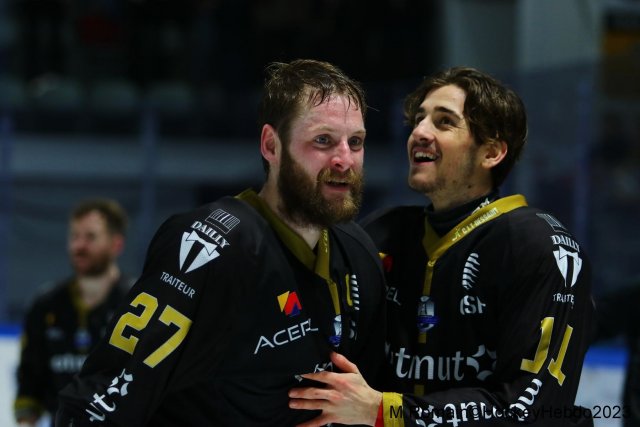 Photo hockey match Rouen - Grenoble  le 14/04/2023