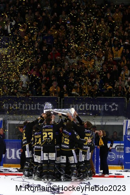 Photo hockey match Rouen - Grenoble  le 14/04/2023