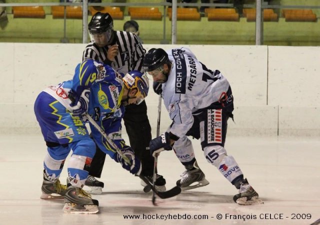 Photo hockey match Gap  - Angers  le 26/09/2009