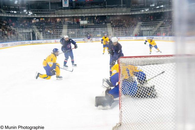 Photo hockey match France - Ukraine le 23/04/2023