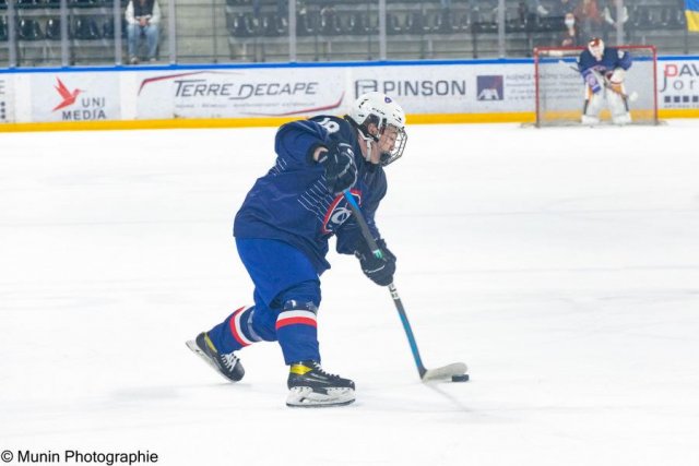 Photo hockey match France - Ukraine le 23/04/2023