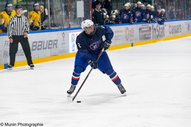 Photo hockey match France - Ukraine le 23/04/2023