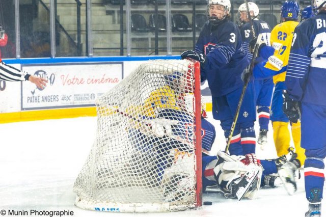 Photo hockey match France - Ukraine le 23/04/2023