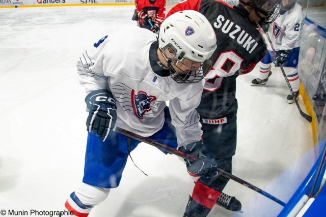 Photo hockey match France - Japan le 26/04/2023