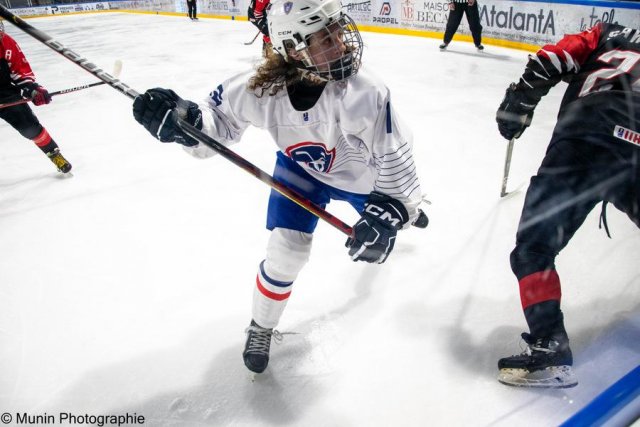 Photo hockey match France - Japan le 26/04/2023