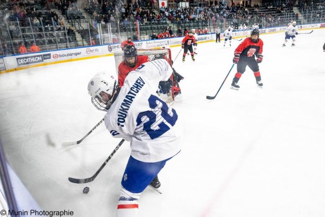 Photo hockey match France - Japan le 26/04/2023