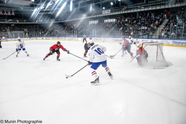 Photo hockey match France - Japan le 26/04/2023
